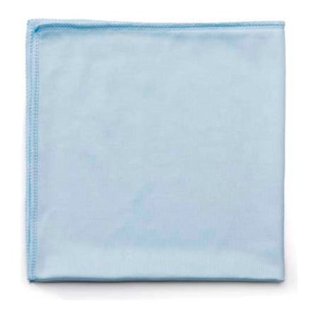 Rubbermaid Commercial Rubbermaid Microfiber Cleaning Cloths 16" x 16", Blue 12/Case - RCPQ630 FGQ63000 BL00